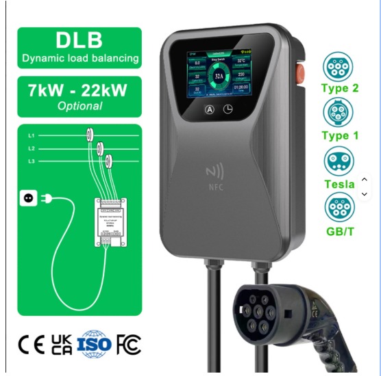 Wall-Mounted Home EV Charger
